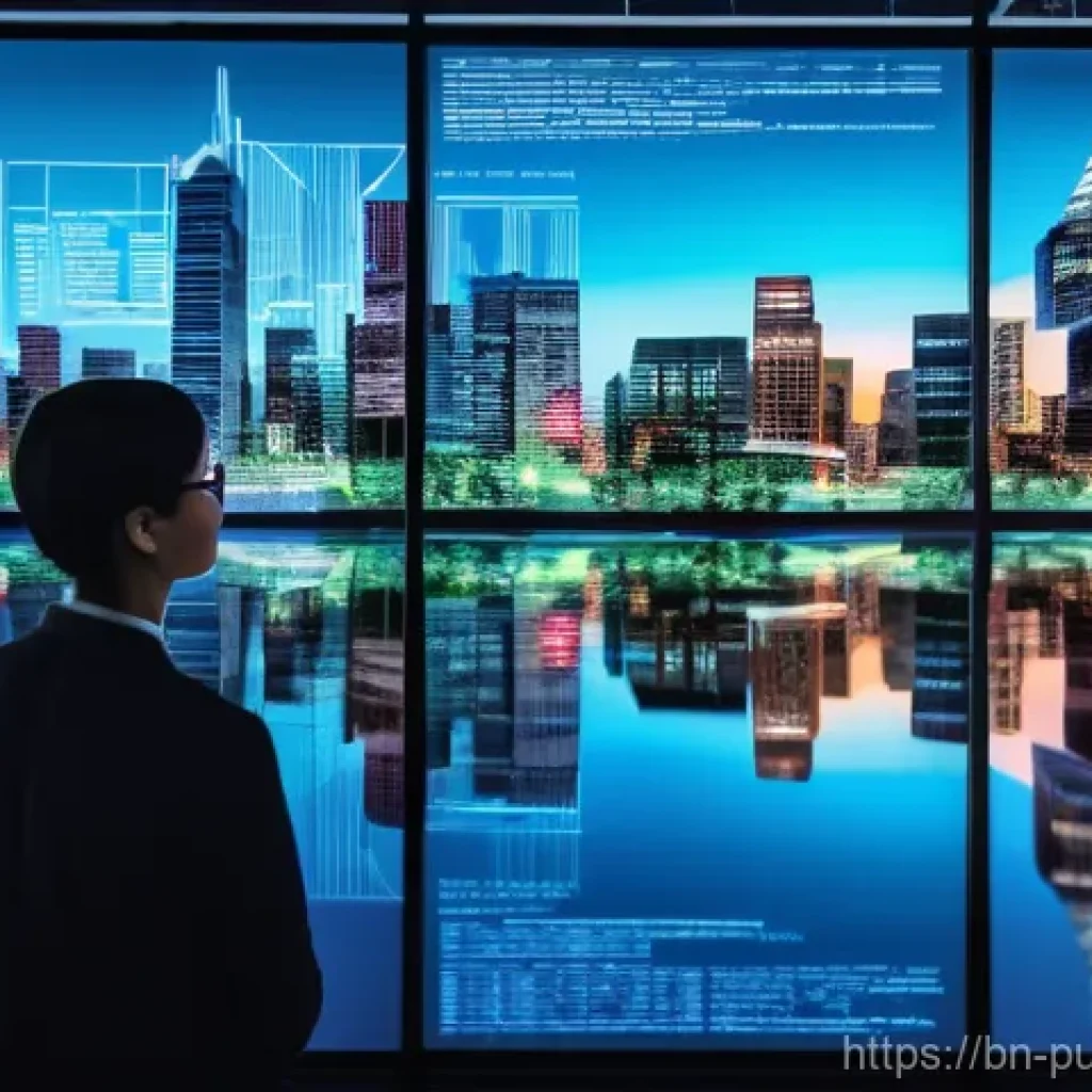 공공행정의 연구 기법 - **Prompt:** A diverse group of public administration professionals and data scientists, both men and...