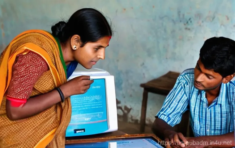 정부 부처와 공공행정 - **Prompt:** A heartwarming scene in a contemporary Bangladeshi home. A young couple, both in their l...